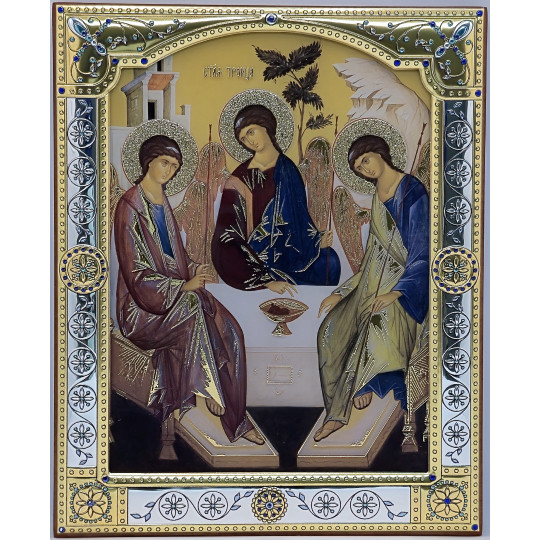 Ікона срібна Свята Трійця