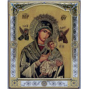 Ікона срібна Неустанної Помочі(Страсна) Богородиця