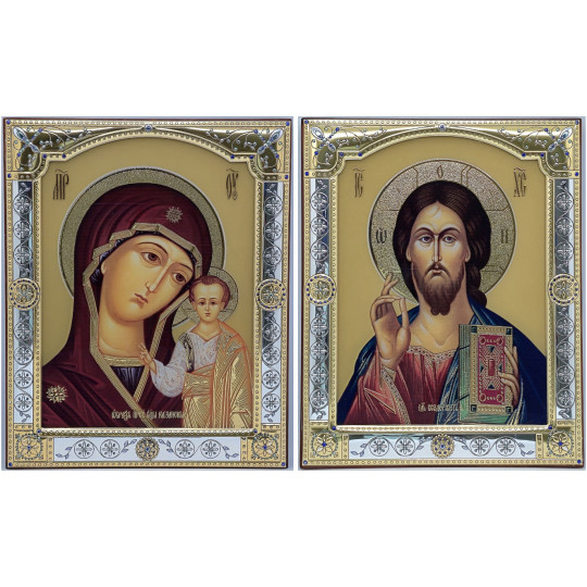 Ікона срібна Вінчальна пара