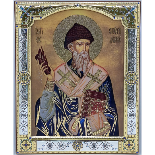 Ікона срібна Святий Спиридон