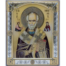 Ікона срібна Святий Миколай