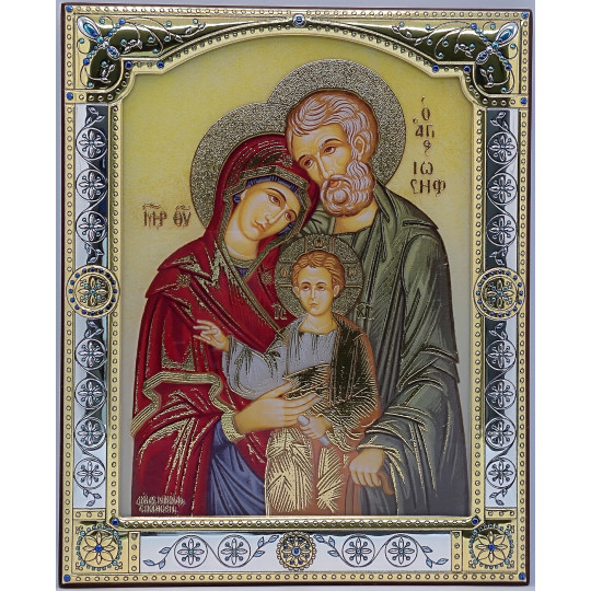 Ікона срібна Свята Родина