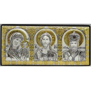 Ікона срібна Автотриптих