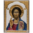 Ікона срібна Спаситель
