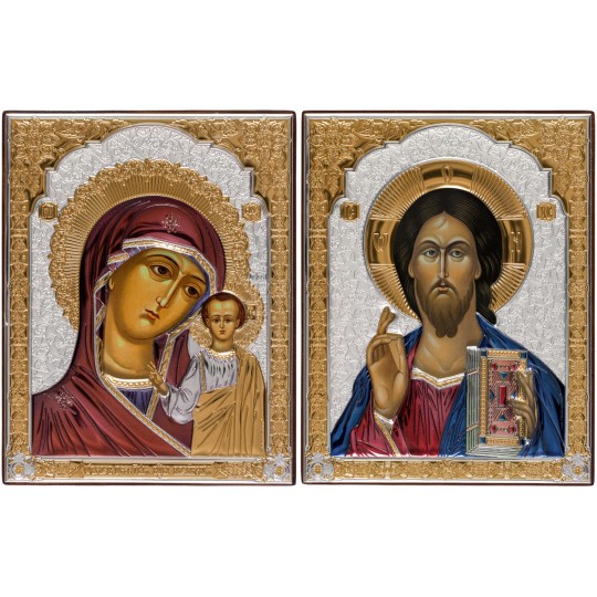 Ікона срібна Вінчальна пара