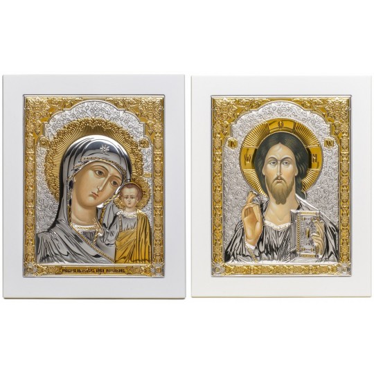 Ікона срібна Вінчальна пара