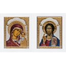 Ікона срібна Вінчальна пара