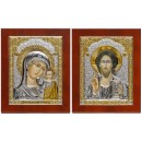 Ікона срібна Вінчальна пара