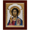 Ікона срібна Спаситель