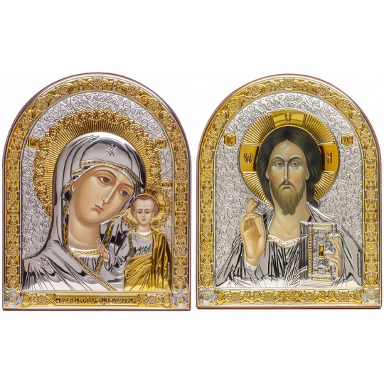 Ікона срібна Вінчальна пара