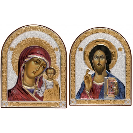 Ікона срібна Вінчальна пара