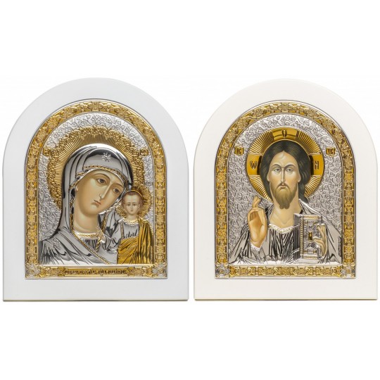 Ікона срібна Вінчальна пара