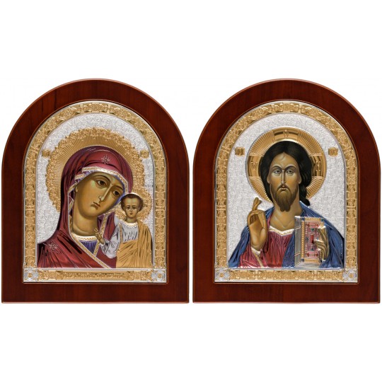 Ікона срібна Вінчальна пара