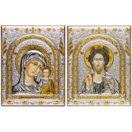 Ікона срібна Вінчальна пара