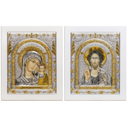 Ікона срібна Вінчальна пара