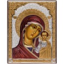 Ікона срібна Казанська Богородиця