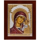 Ікона срібна Казанська Богородиця