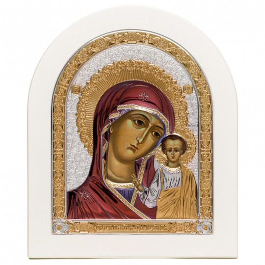 Ікона срібна Казанська Богородиця