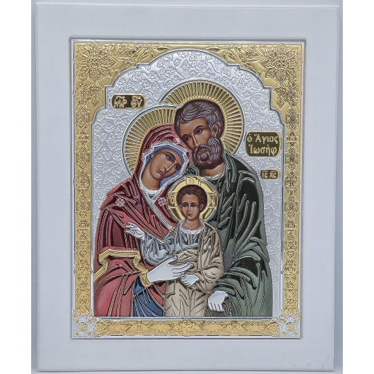 Ікона срібна Свята Родина