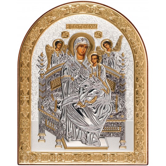 Ікона срібна Всецариця(Пантанасса)