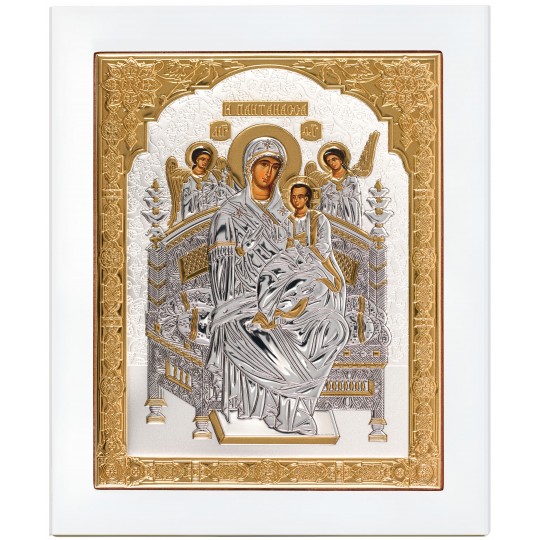 Ікона срібна Всецариця(Пантанасса)