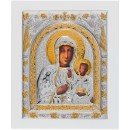 Ікона срібна Ченстоховська Богородиця