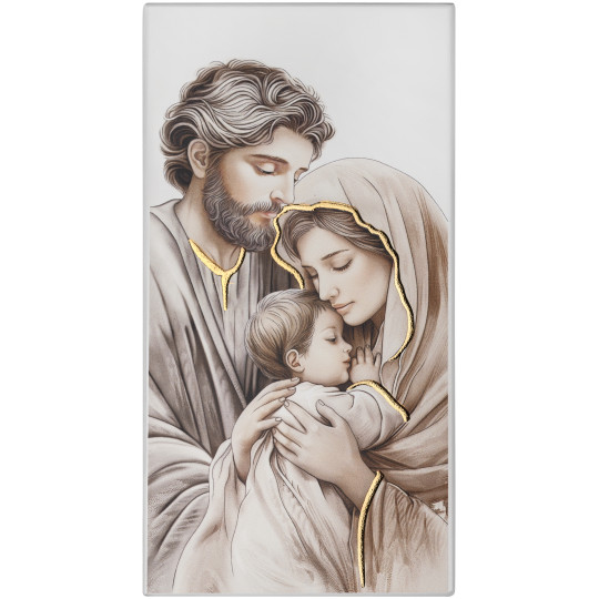 Ікона срібна Свята Родина