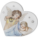 Ікона срібна Ангел(голубий)