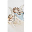 Ікона срібна Ангел(голубий)