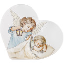 Ікона срібна Ангел(голубий)