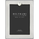 Фоторамка срібна Heart