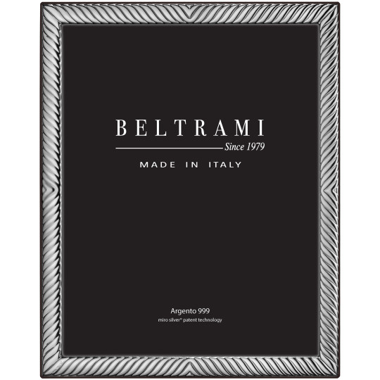 Фоторамка срібна Torchon