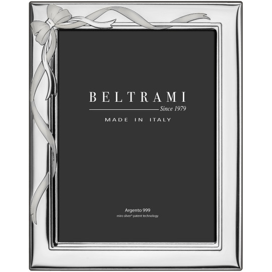 Фоторамка срібна Ribbon