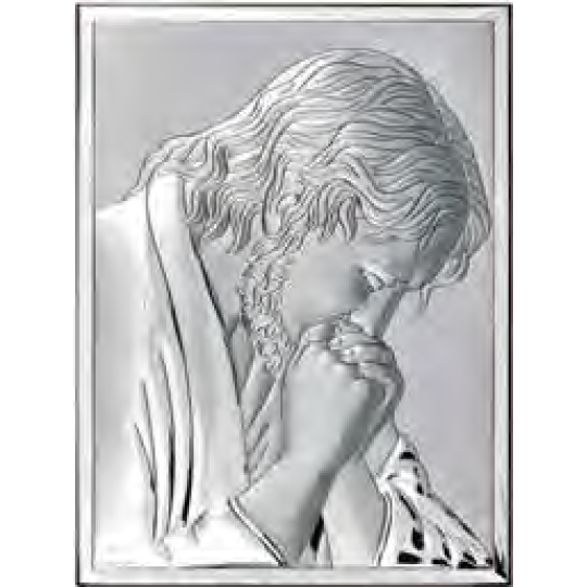 Ікона срібна Молитва Ісуса