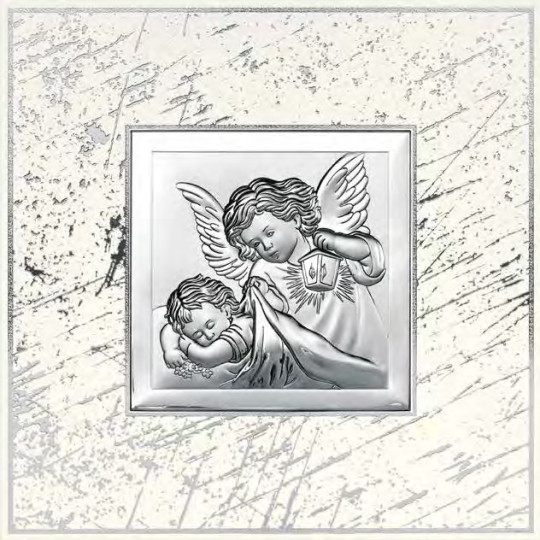 Ікона срібна Ангел Охоронець