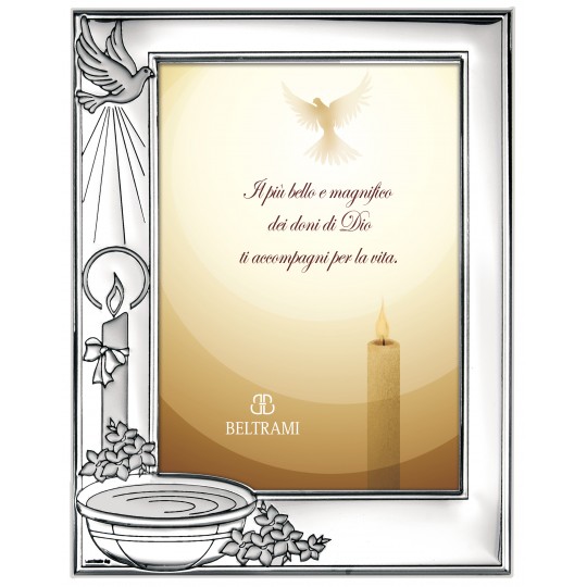 Фоторамка срібна Portafoto