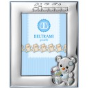 Фоторамка срібна Orsetto