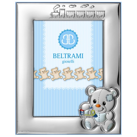 Фоторамка срібна Orsetto