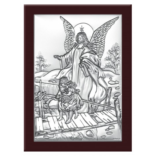 Ікона срібна Ангел Охоронець