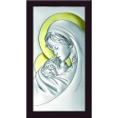 Ікона срібна Богородиця з немовлям