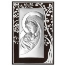 Ікона срібна Богородиця з немовлям