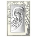 Ікона срібна Богородиця з немовлям