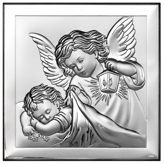 Ікона срібна Ангел Охоронець