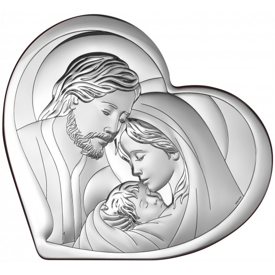 Ікона срібна Свята Родина