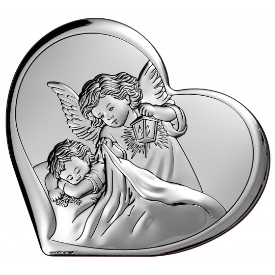 Ікона срібна Ангел Охоронець