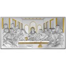 Ікона срібна Тайна Вечеря