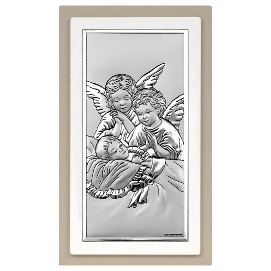 Ікона срібна Ангели-Охоронці