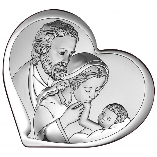 Ікона срібна Свята Родина