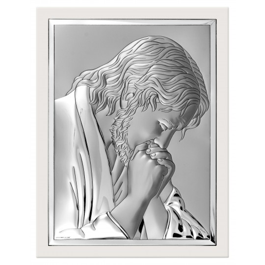 Ікона срібна Молитва Ісуса