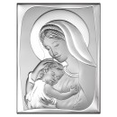 Ікона срібна Богородиця з немовлям